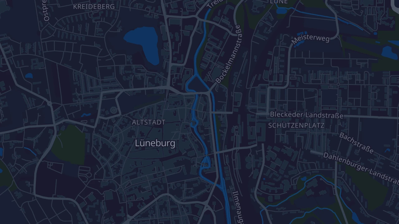 Karte von Lüneburg