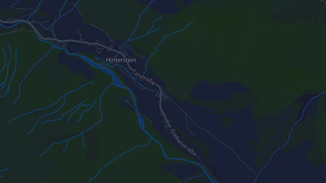 Karte von Hinterstein