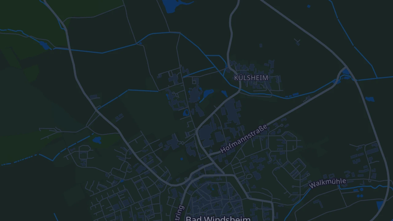 Karte von Bad Windsheim