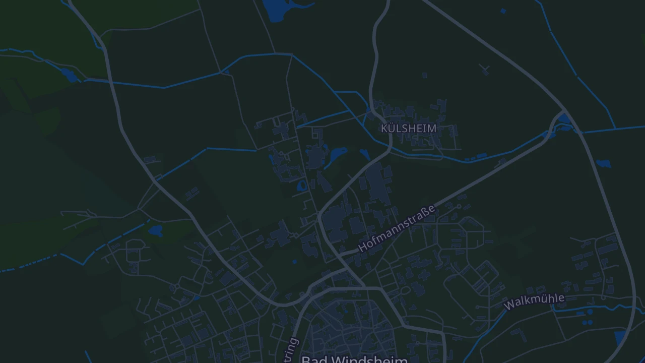 Karte von Bad Windsheim