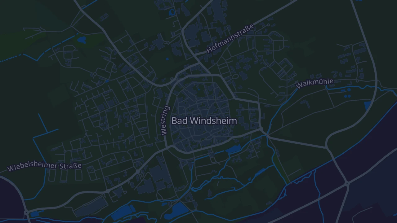 Karte von Bad Windsheim