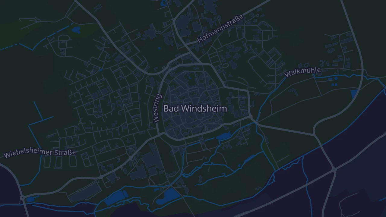 Karte von Bad Windsheim