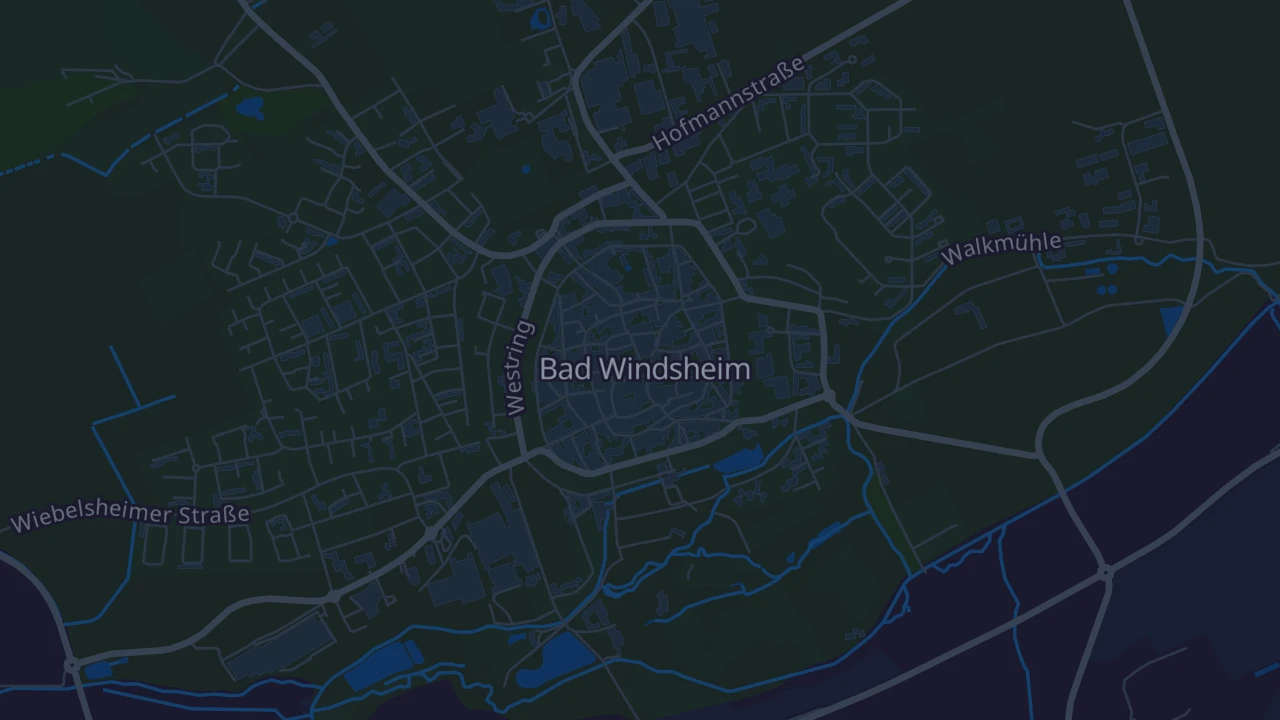 Karte von Bad Windsheim
