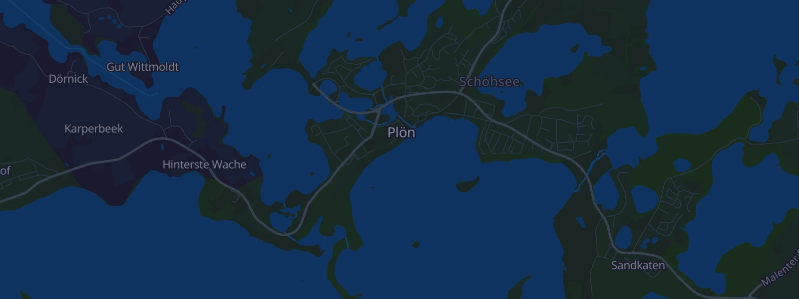 Karte von Plön