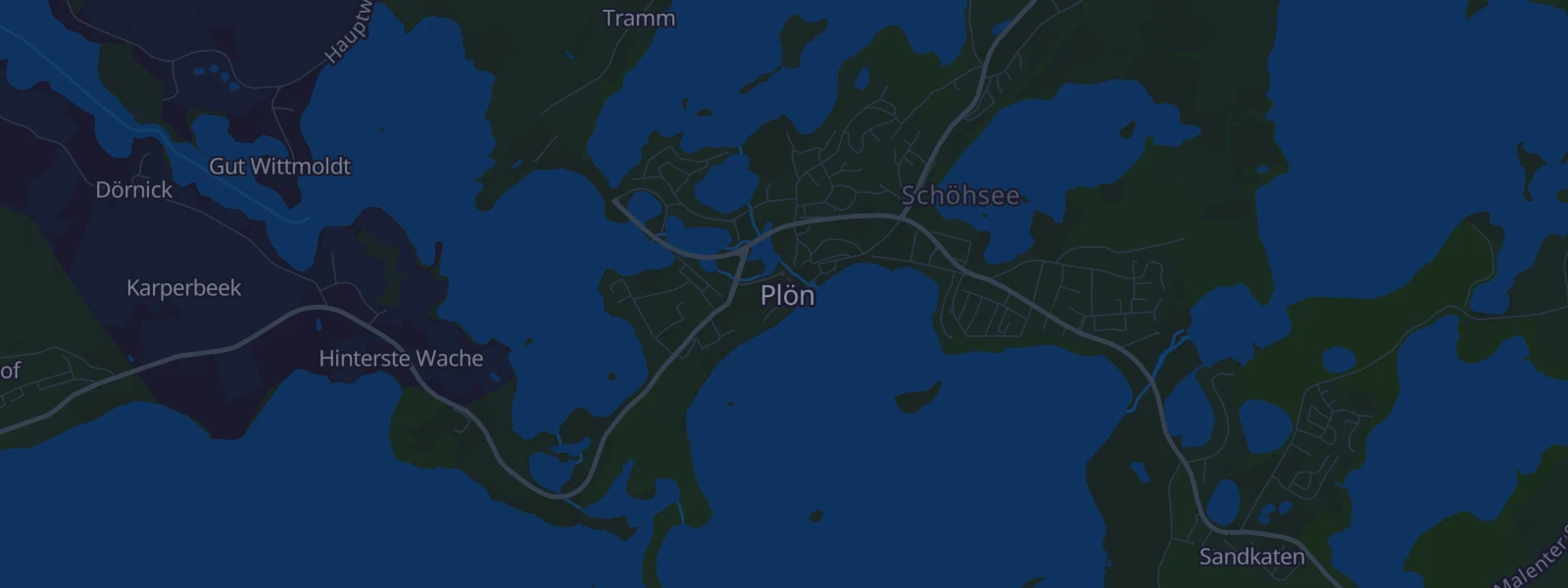 Karte von Plön