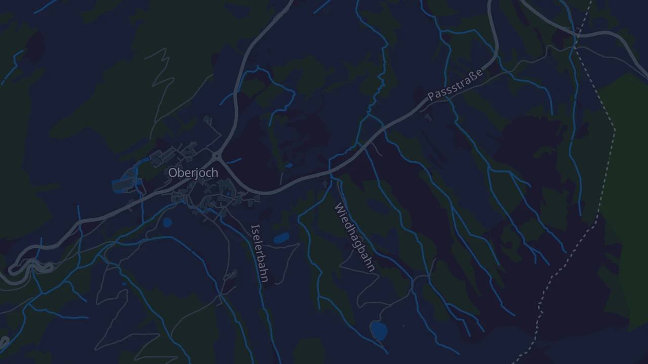 Karte von Oberjoch