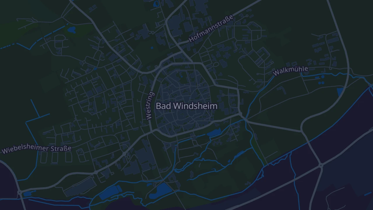 Karte von Bad Windsheim