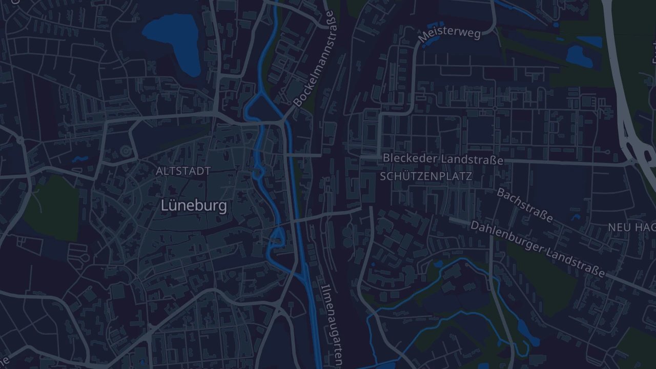 Karte von Lüneburg