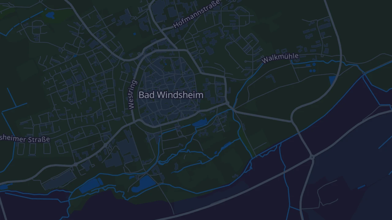 Karte von Bad Windsheim