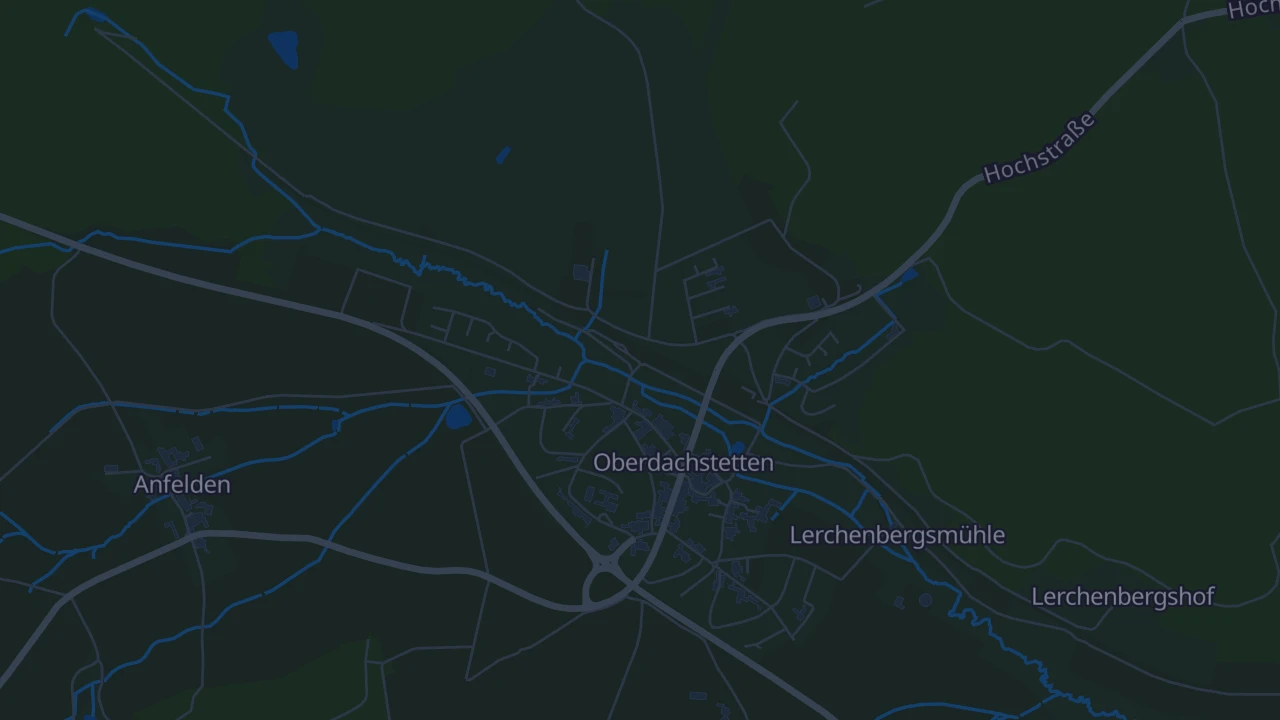 Karte von Oberdachstetten