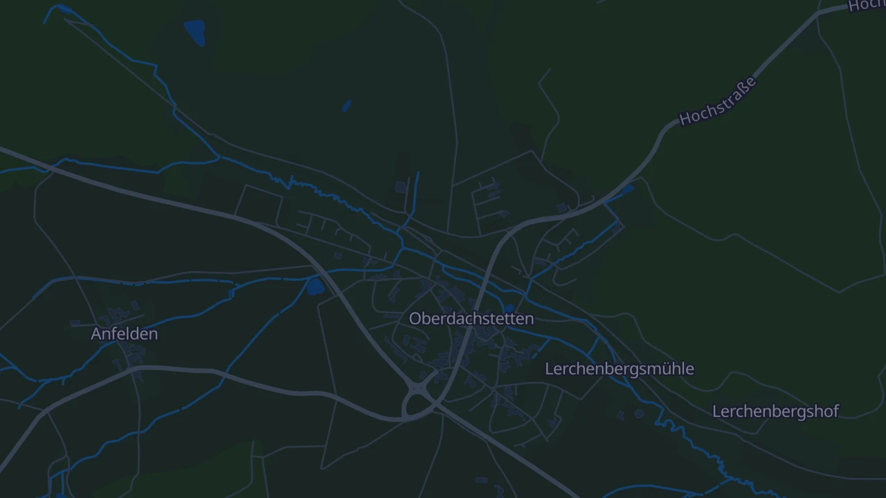 Karte von Oberdachstetten