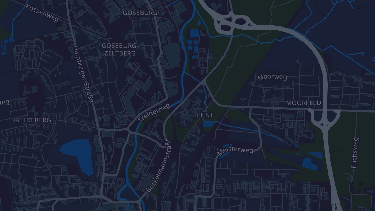 Karte von Lüneburg