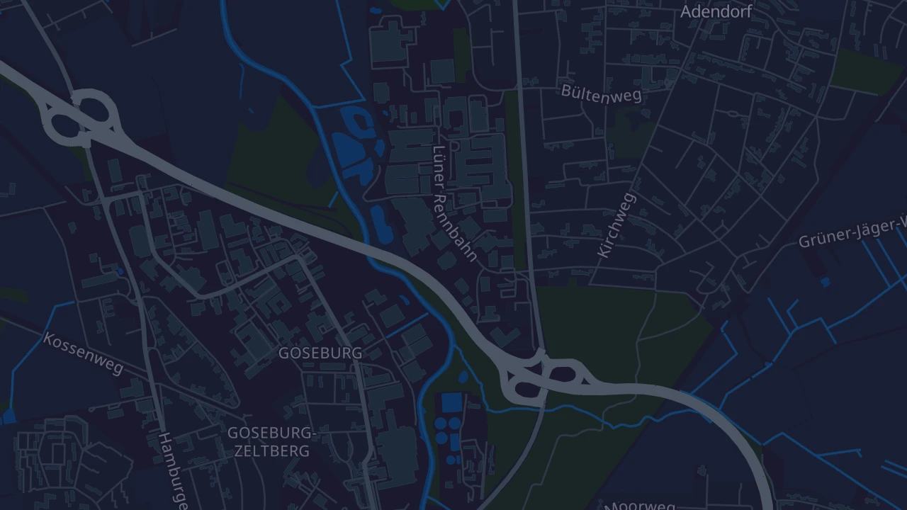 Karte von Lüneburg