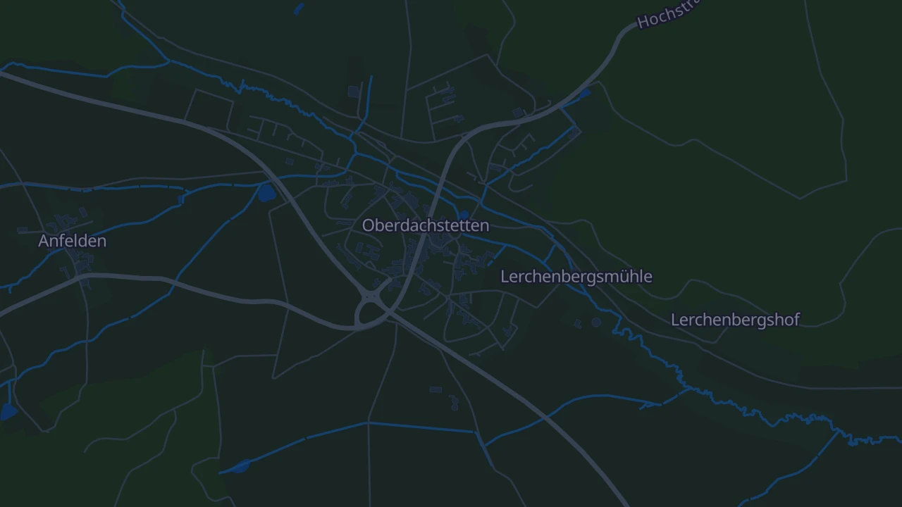 Karte von Oberdachstetten