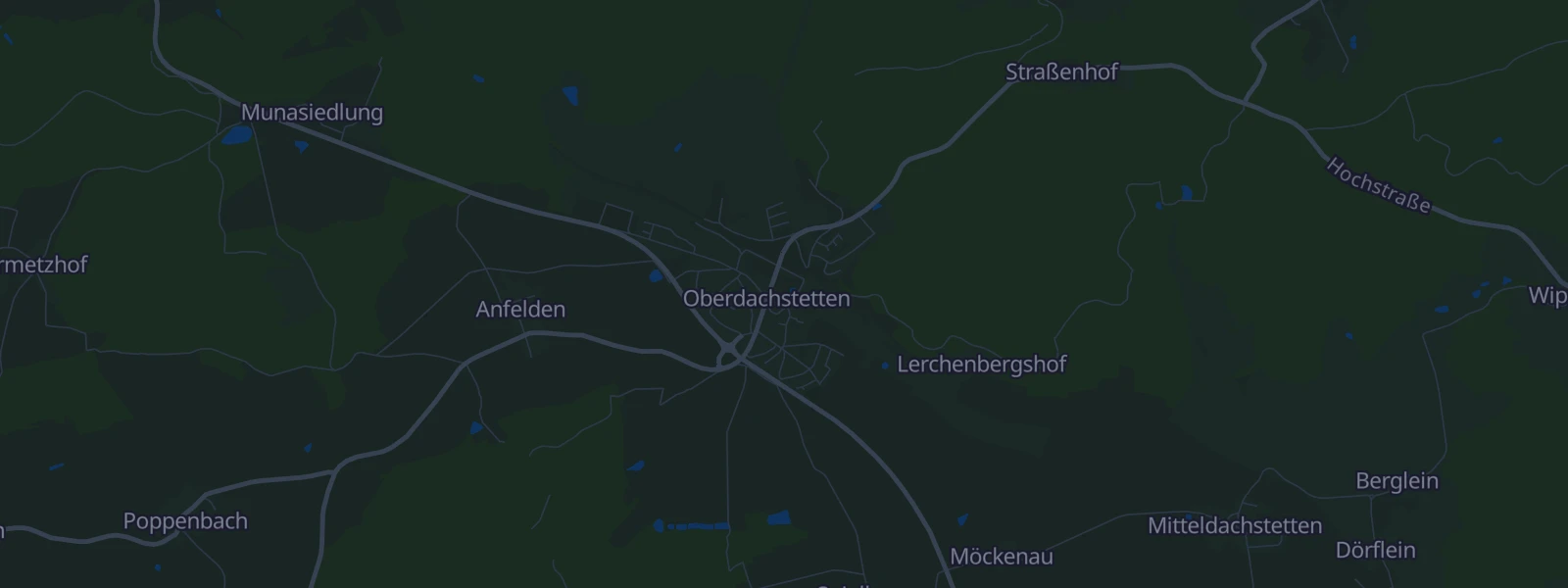 Karte von Oberdachstetten