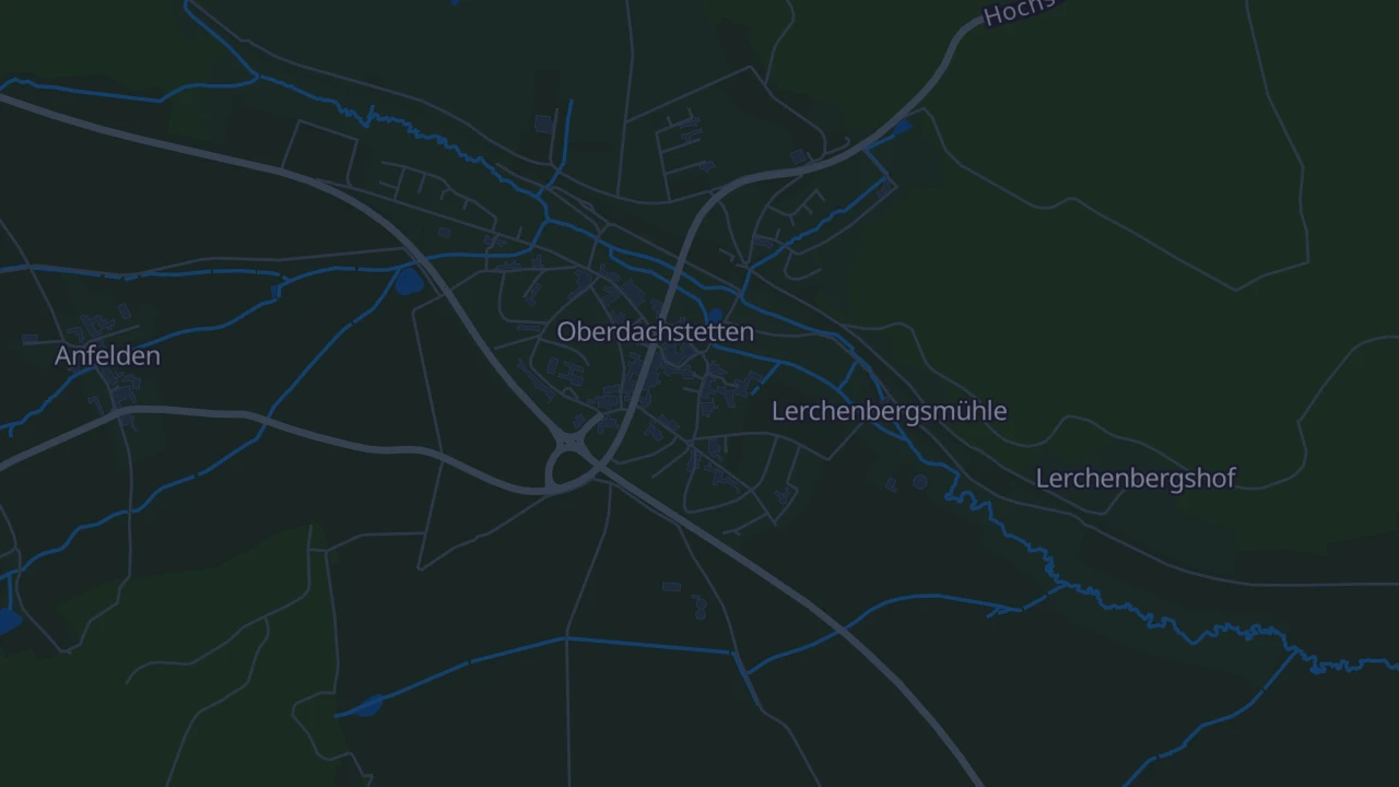 Karte von Oberdachstetten