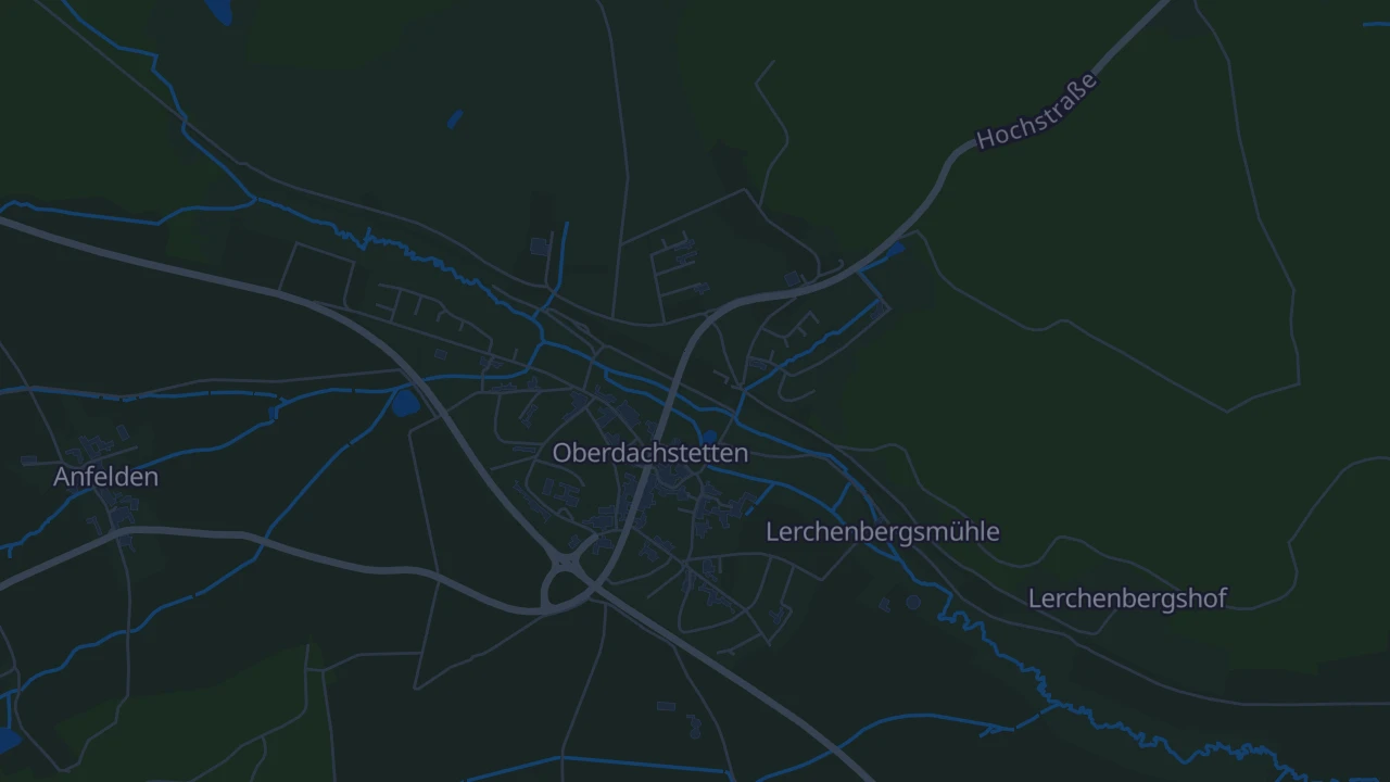 Karte von Oberdachstetten
