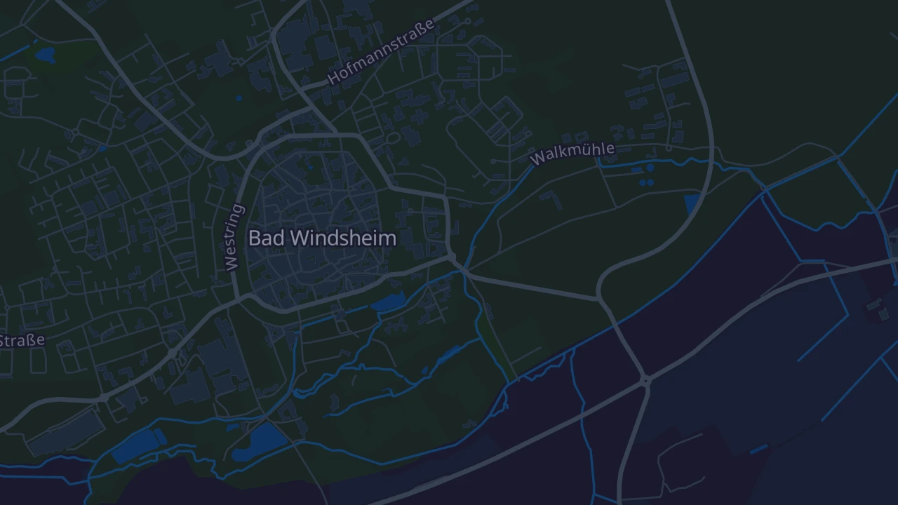 Karte von Bad Windsheim
