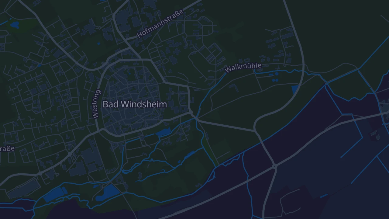 Karte von Bad Windsheim