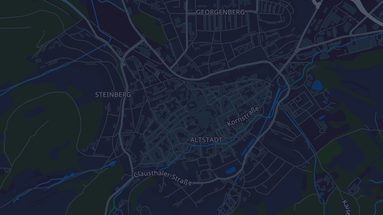 Karte von Goslar