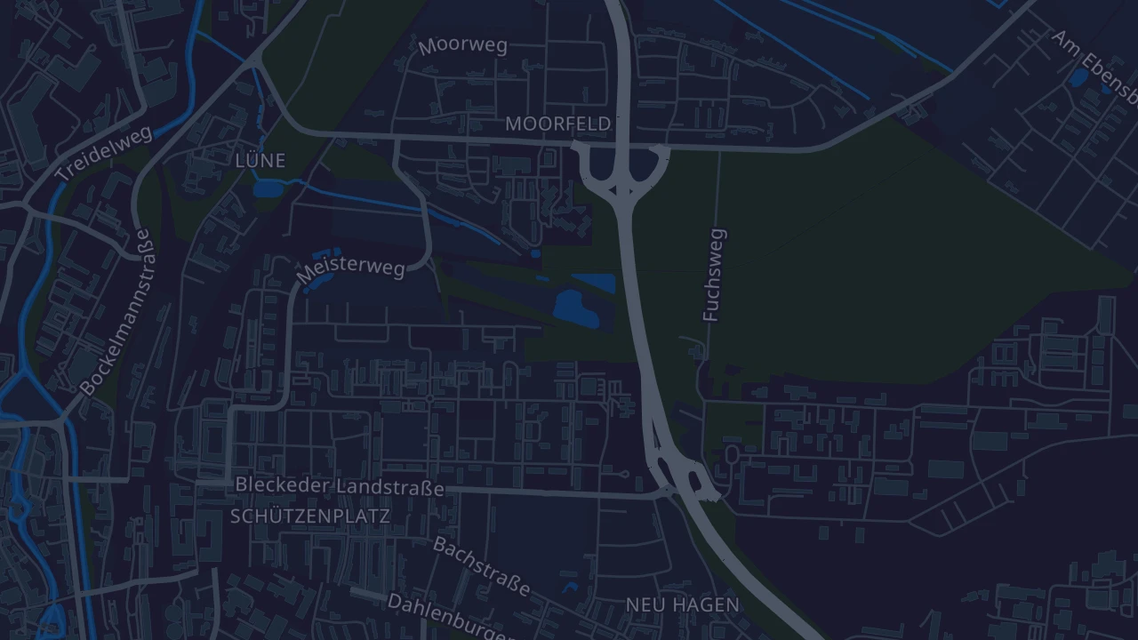 Karte von Lüneburg