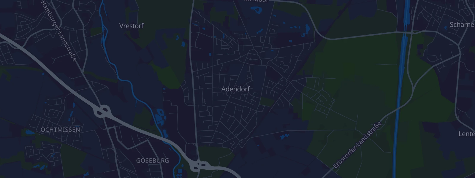 Karte von Adendorf