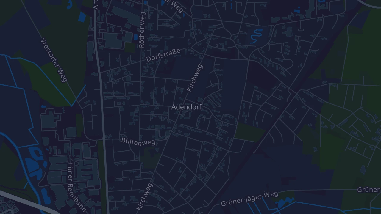 Karte von Adendorf