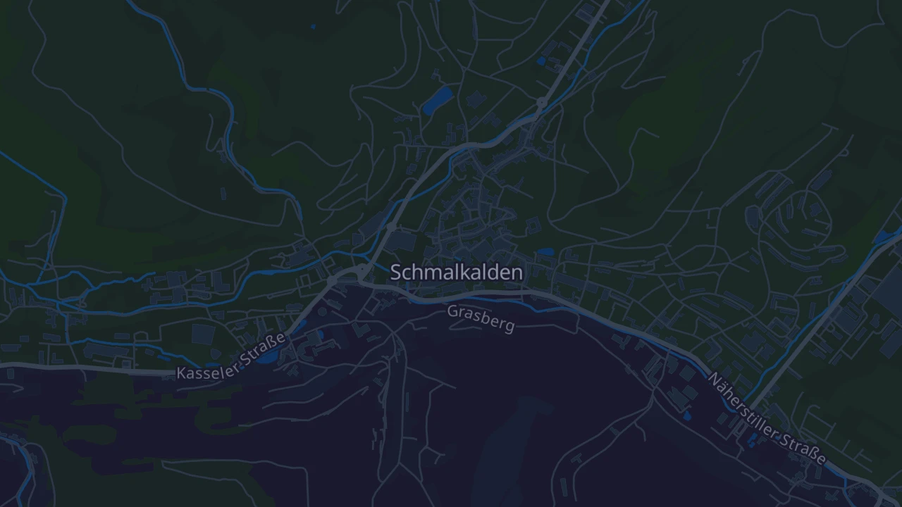 Karte von Schmalkalden
