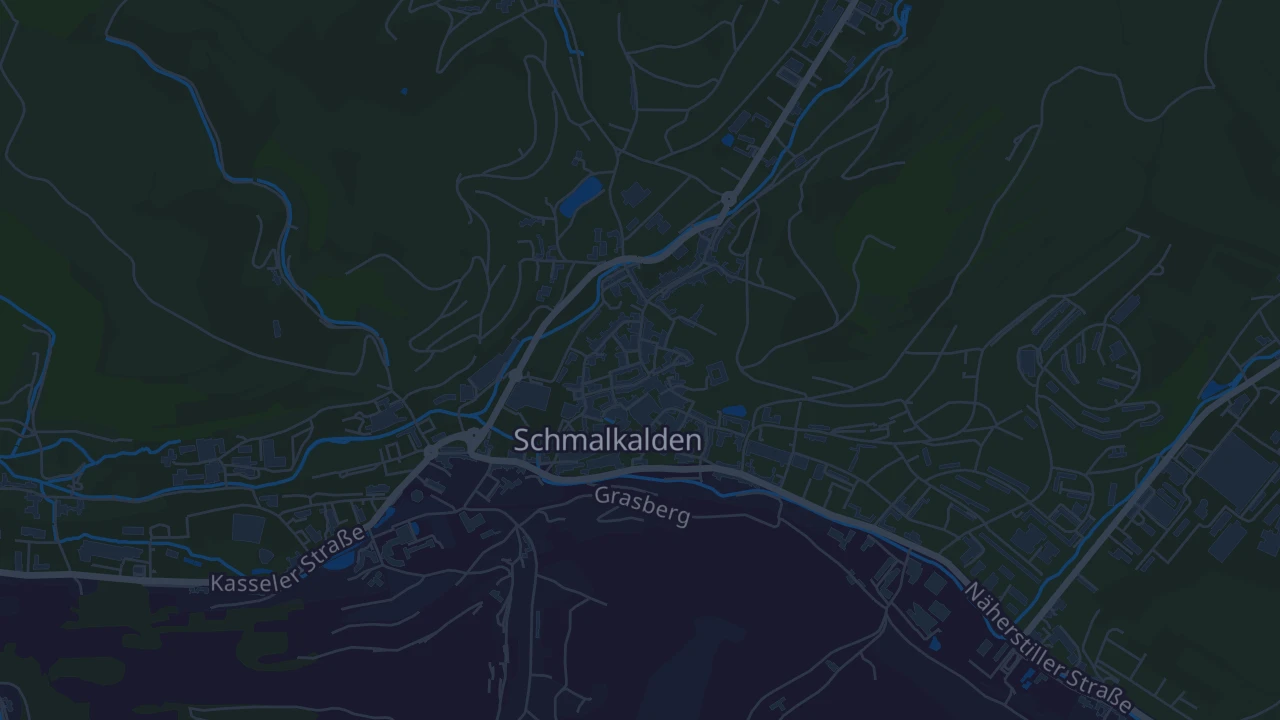 Karte von Schmalkalden