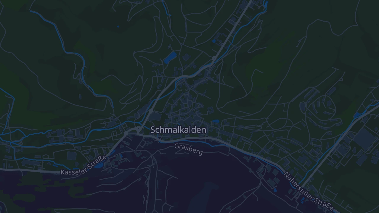 Karte von Schmalkalden