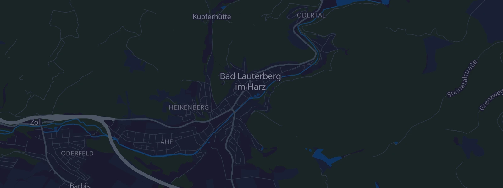 Karte von Bad Lauterberg im Harz