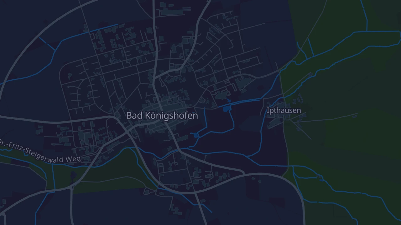 Karte von Bad Königshofen