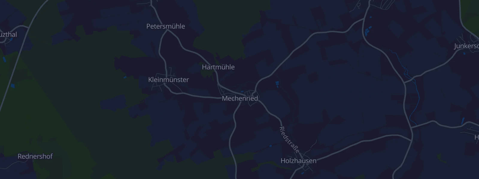 Karte von Mechenried
