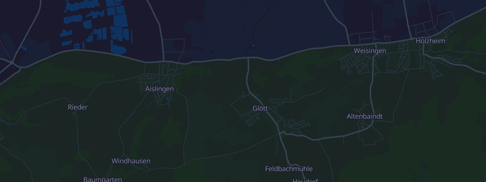 Karte von Glött