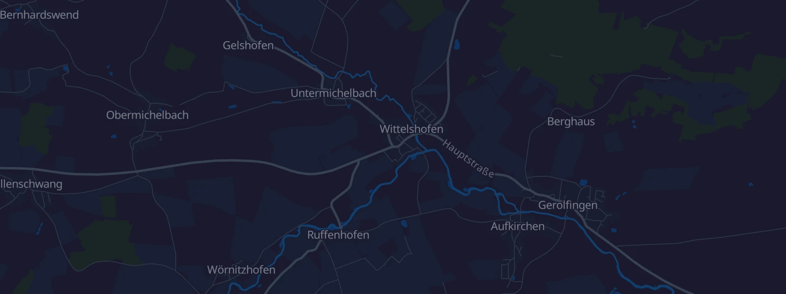 Karte von Wittelshofen