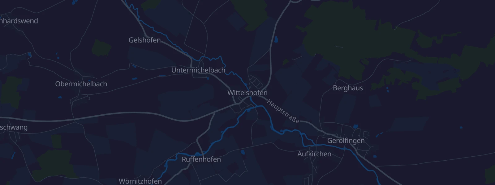 Karte von Untermichelbach