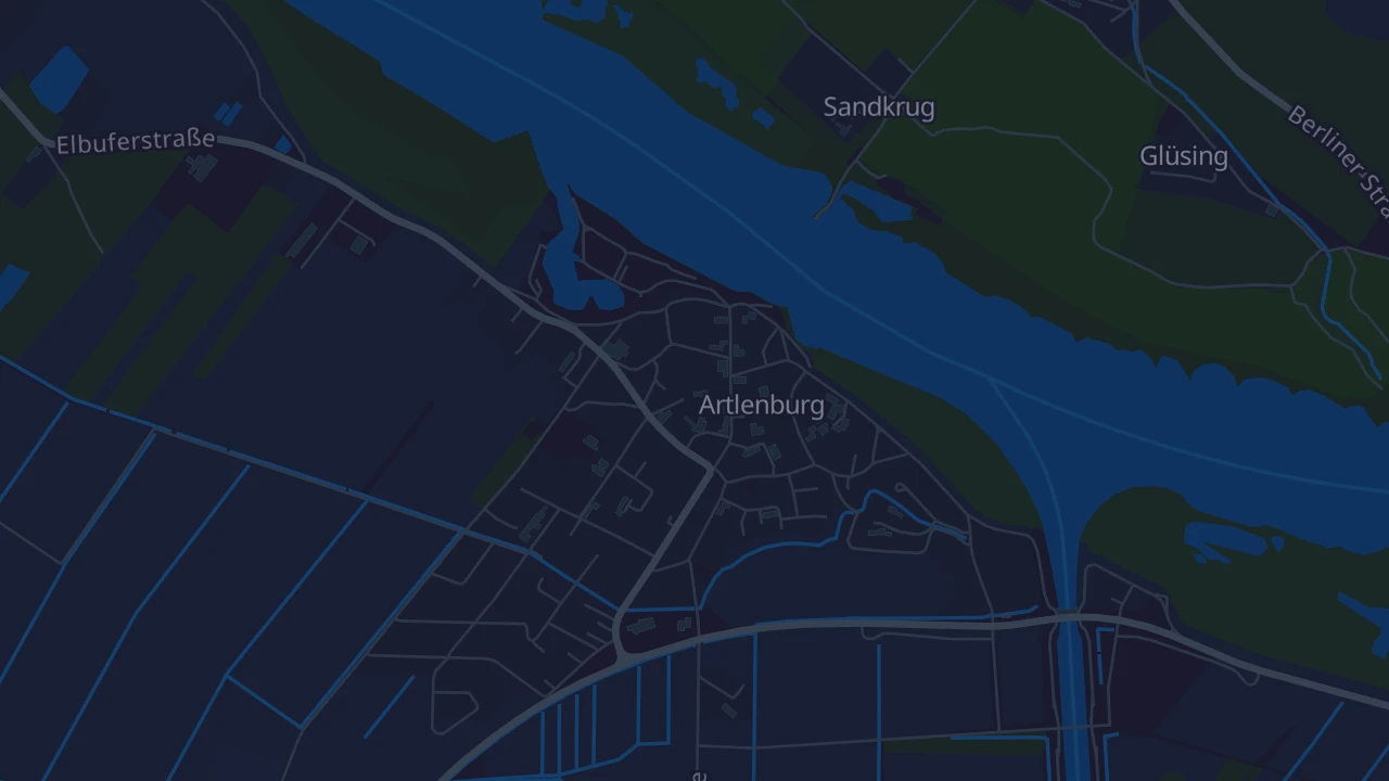 Karte von Artlenburg
