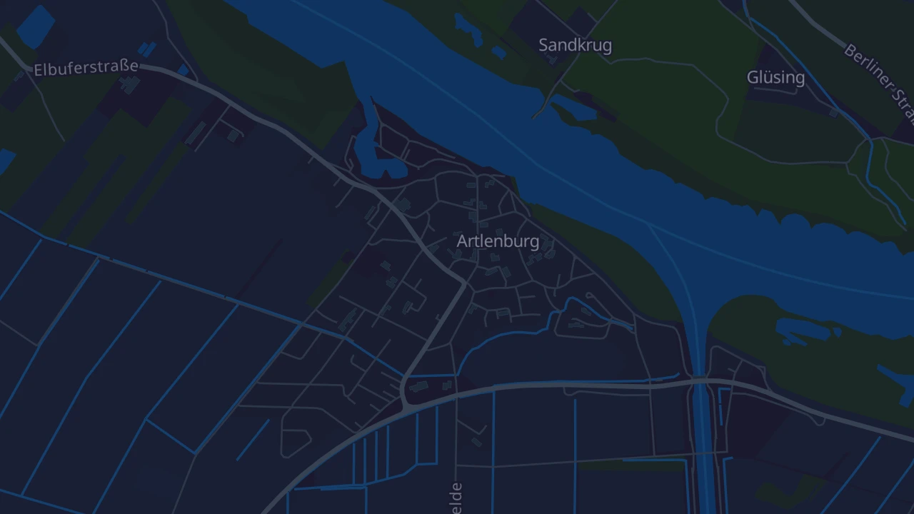 Karte von Artlenburg