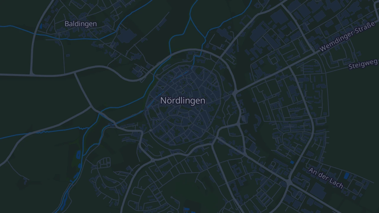 Karte von Nördlingen
