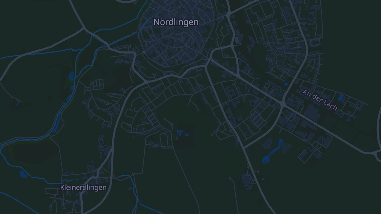 Karte von Nördlingen