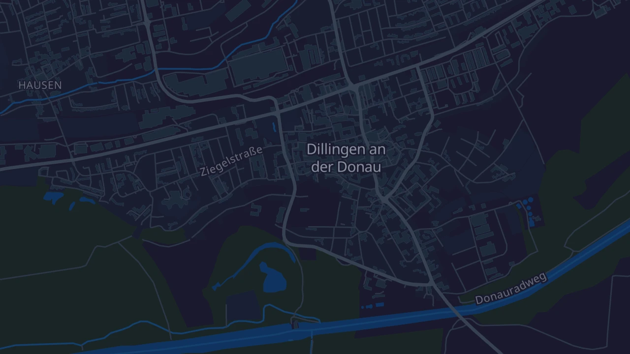 Karte von Dillingen a.d.Donau