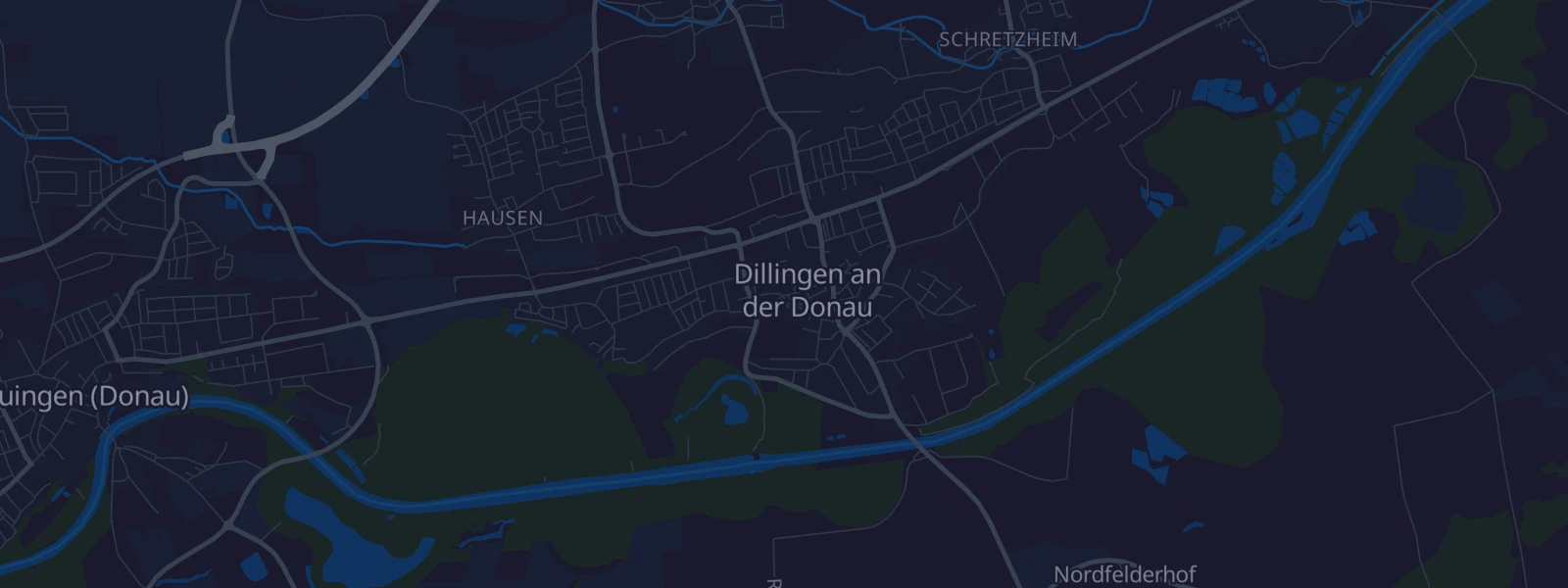 Karte von Dillingen a.d.Donau