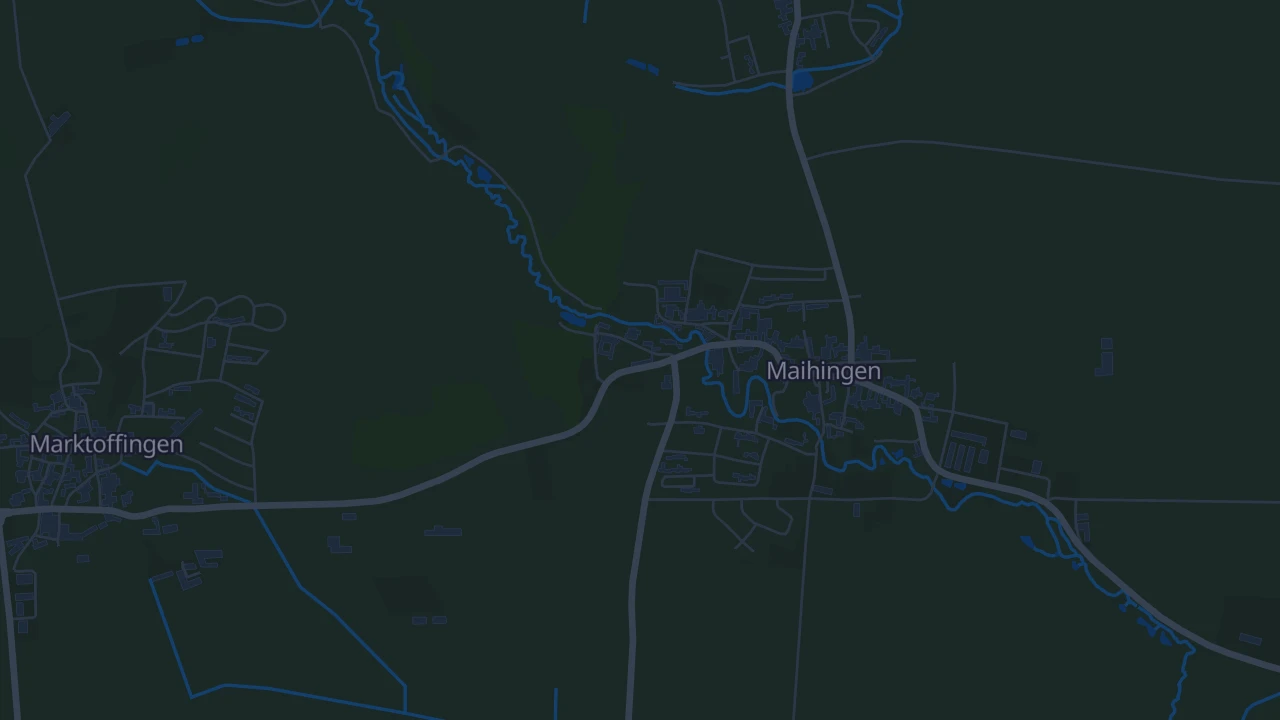 Karte von Maihingen