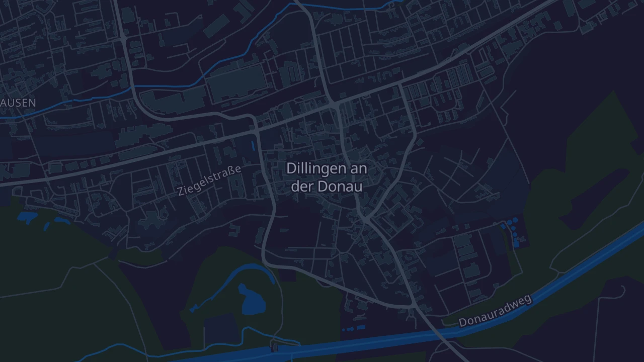 Karte von Dillingen a.d.Donau