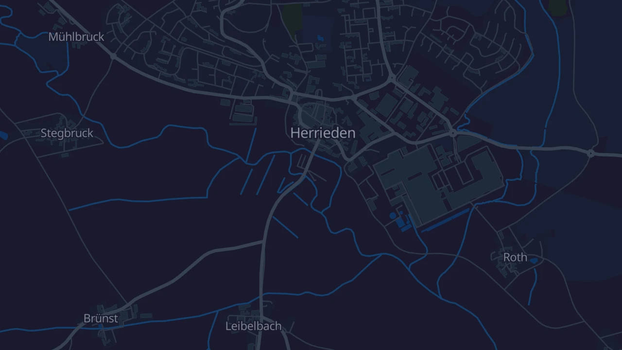 Karte von Herrieden