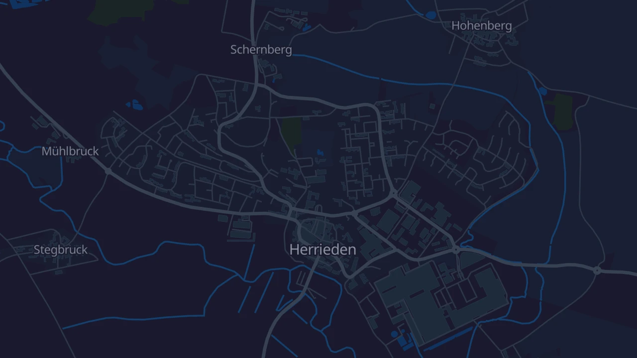 Karte von Herrieden
