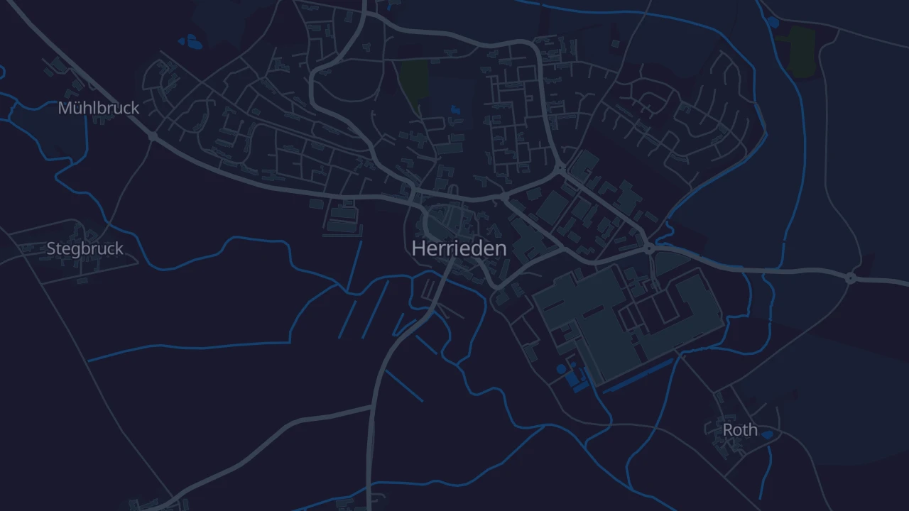 Karte von Herrieden