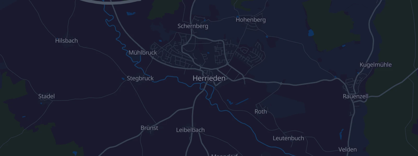 Karte von Herrieden