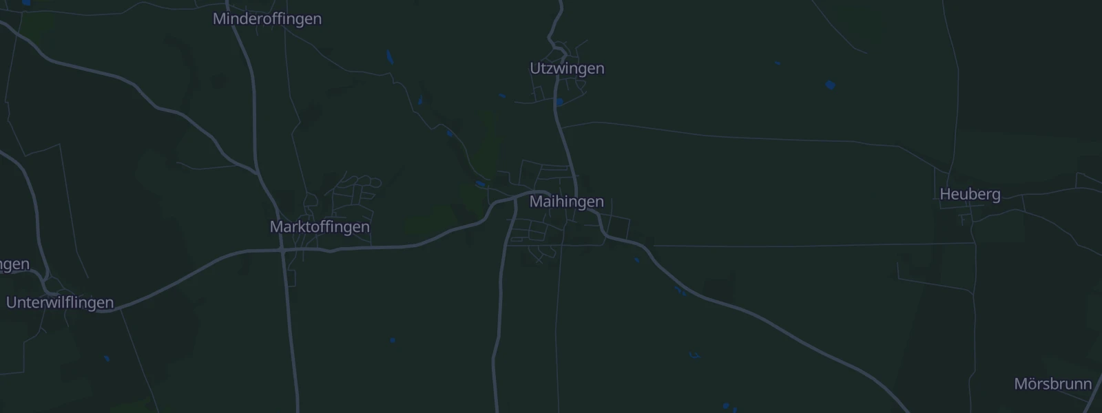 Karte von Maihingen