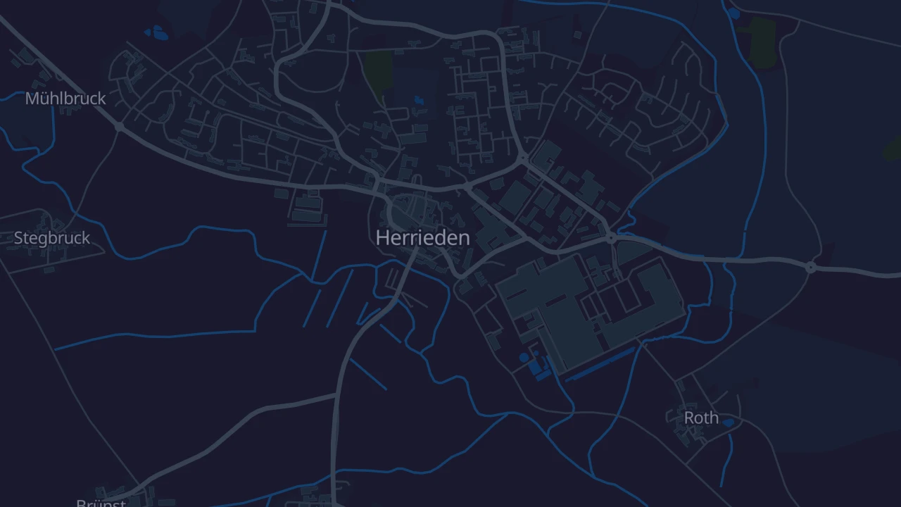 Karte von Herrieden